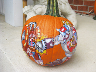Illustration for article titled It's the Great Gaming Pumpkins